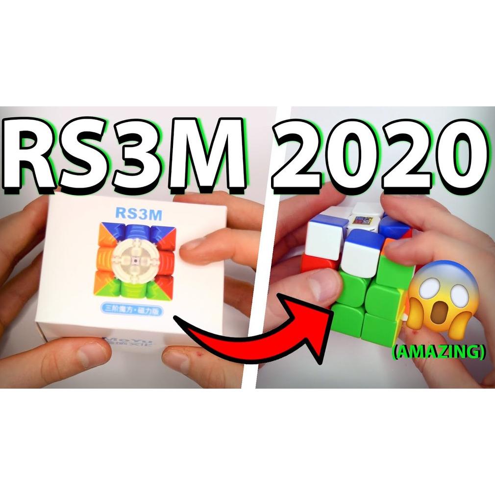 Rubik 3X3 - Moyu Mofangjiaoshi Rs3M 2020 / Rs3 M / Rs 3M / Mf3Rs V3M 2020 3X3