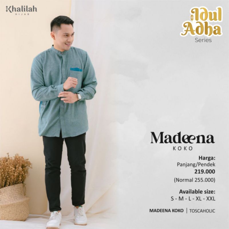 promo Koko madeena ORI by Khalilah hijab harga 219.000 menjad 186.150i