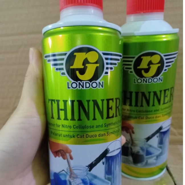 Thinner Tiner Pelarut Pengencer Cat Serbaguna RJ London (400ml)