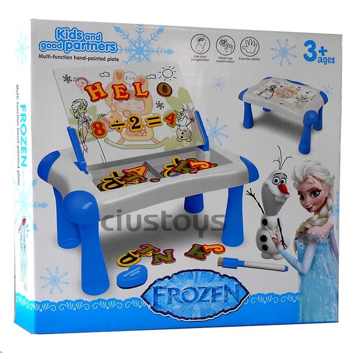 

Unik MULTIFUNCTIONAL BOARD FROZEN PAPAN TULIS BELAJAR ANAK Murah