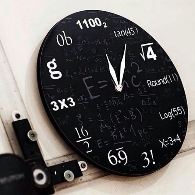 Jual Math Formulas Wallclock - Jam Dinding Matematika | Shopee Indonesia