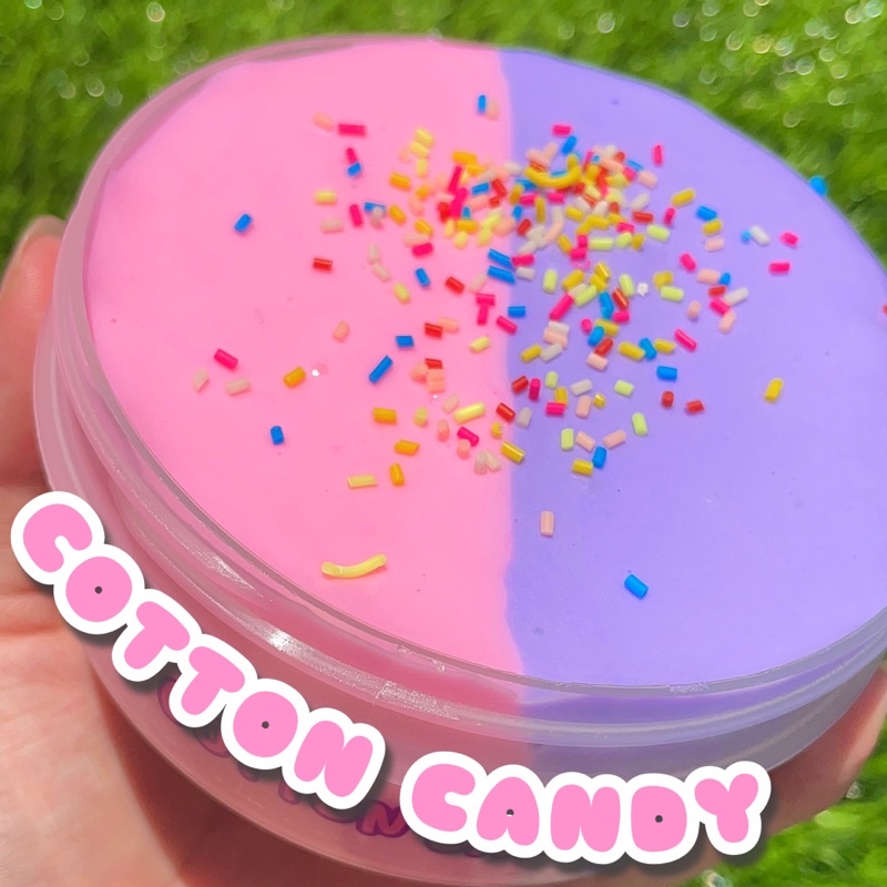 cotton candy slime by pandasquishyshop