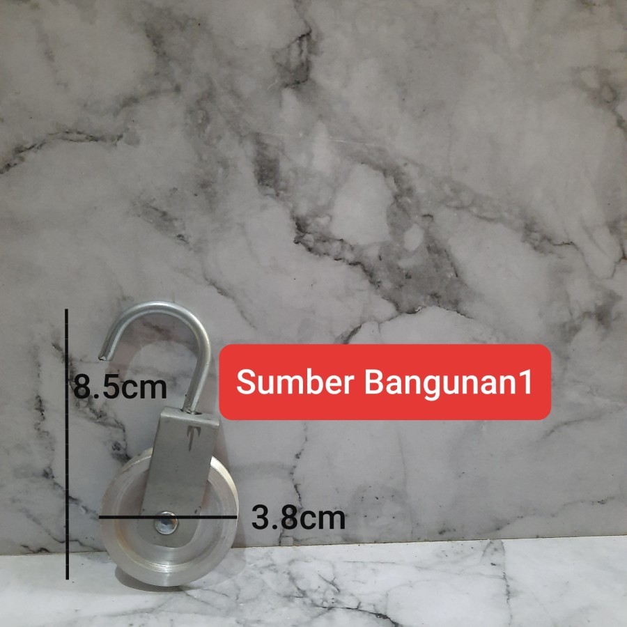 Katrol mini kerekan burung bendera kecil timba timbah