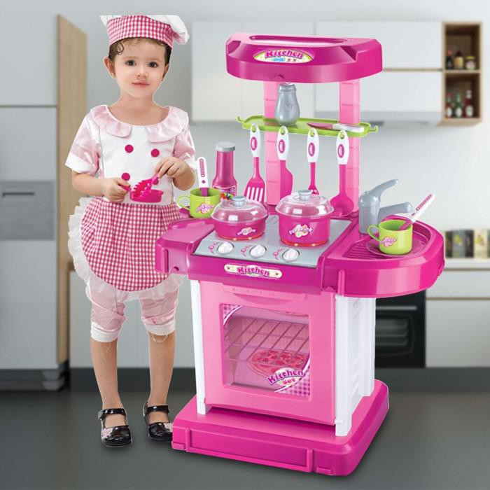 KITCHEN SET GAME dapur mainan anak masak masakan di rumah Baru