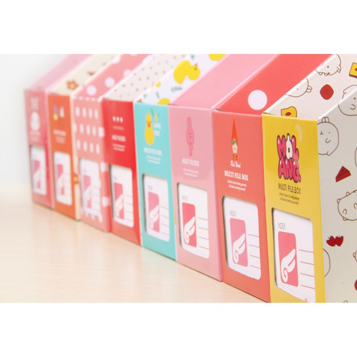 

Multibox/ Kotak organizer Buku Majalah/ Index/ Box File Kartun