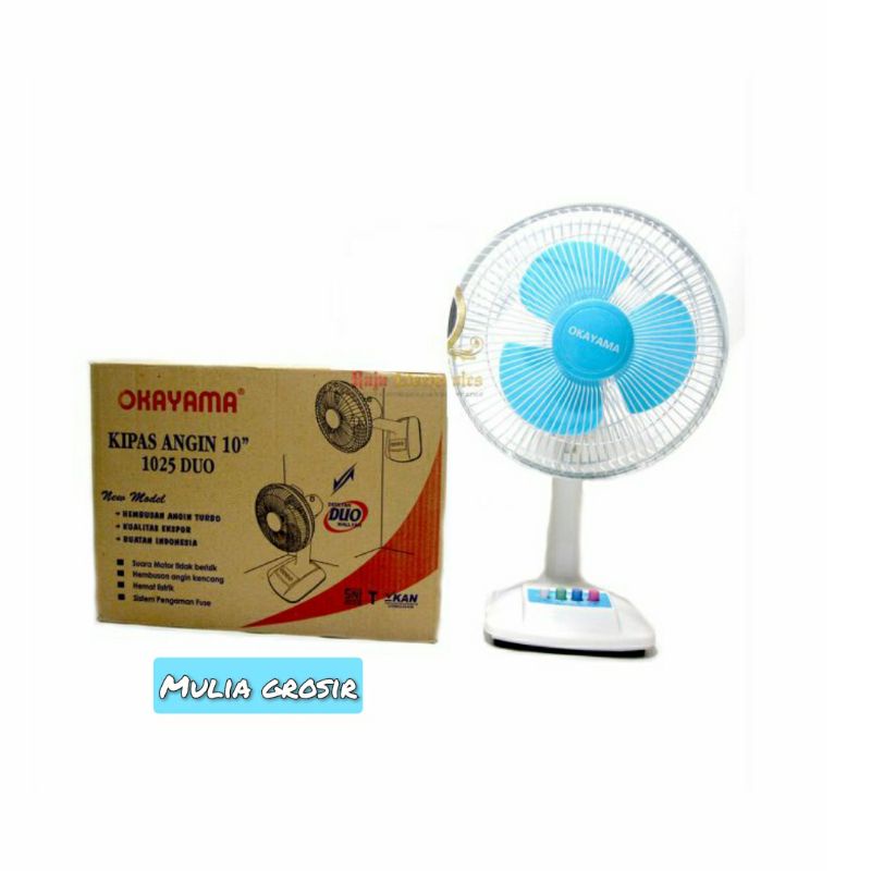 Desk Fan Okayama 10&quot; Kipas Meja Okayama 10&quot;