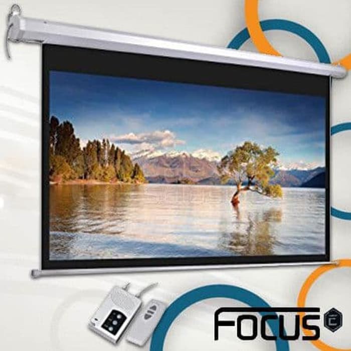 Focus Wall Screen Motorized 84 inch