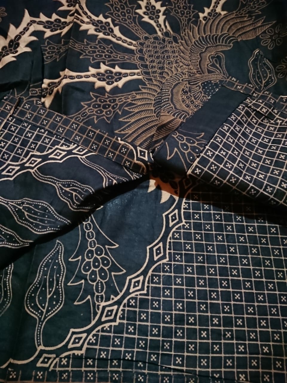 Baju Batik Slimfit Pria Kemeja Batik Formal Slim Fit Lengan Panjang Casual