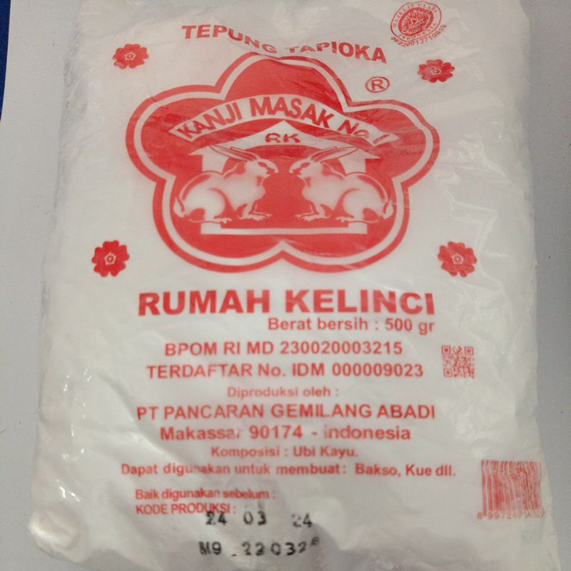 

Tepung Tapioka Kelinci