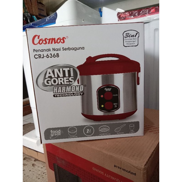 Rice CookerCosmos Harmond – Rice Cooker 2 L
CRJ-6368