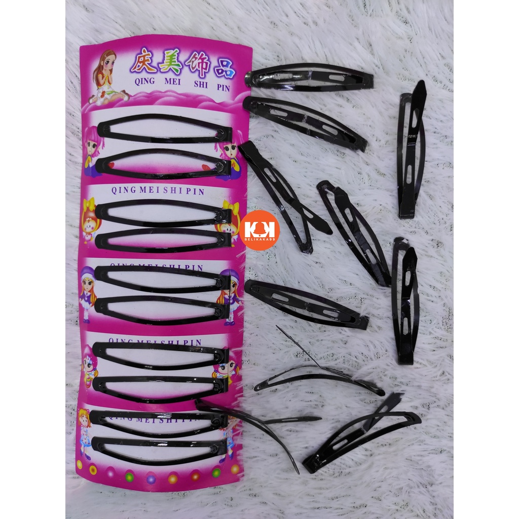 (10 PCS) JEPIT RAMBUT TIKTOK KECIL 5,5 CM KAR PINK / JEPITAN TIPTOP SENG KECIL 5,5 CM / JEPITAN RAMBUT TIKTOK / JEPITAN TIPTOP / JEPIT TIKTOK / JEPIT TIPTOP / JEPIT TIKTOK HARICLIP