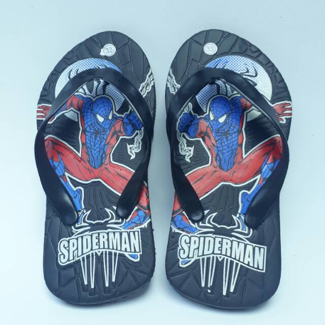 SANDAL ANAK / SANDAL ANAK KARAKTER / SANDAL JEPIT KARAKTER /SUPERHERO