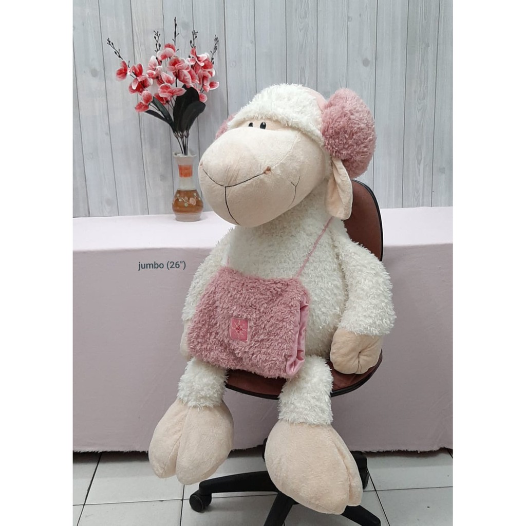 Boneka Domba Jumbo 105cm/boneka animal/boneka lucu