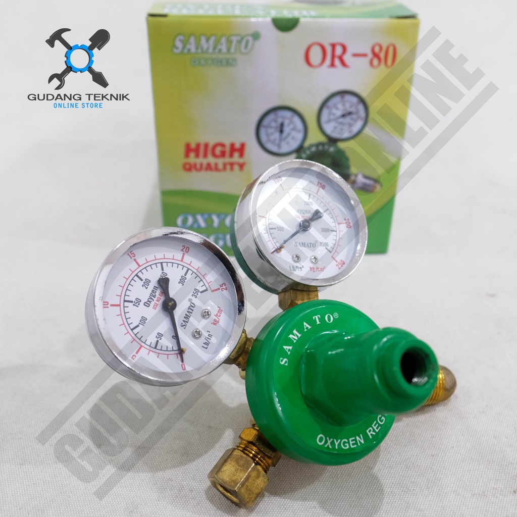 Regulator Las Oksigen SAMATO OR80 / Regulator Las Oxygen Oxy SAMATO OR 80