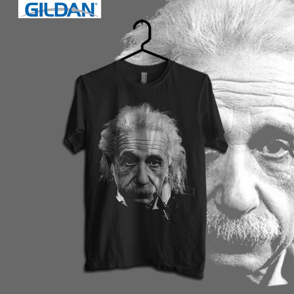 World of Fame Series - Albert Einstein Face Kaos Band Original Gildan