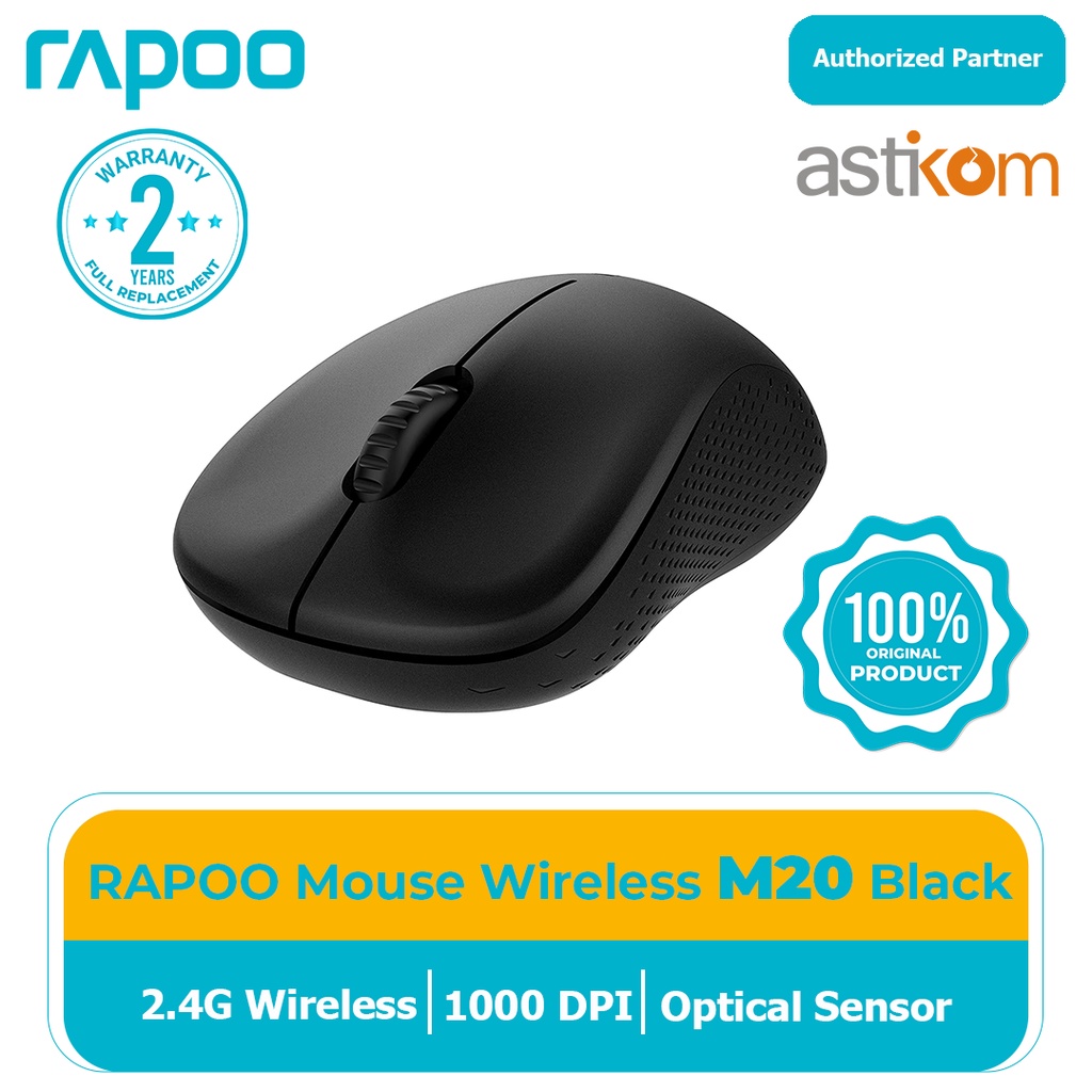 Rapoo Mouse Wireless M20 USB Wireless Mouse Rapoo M20