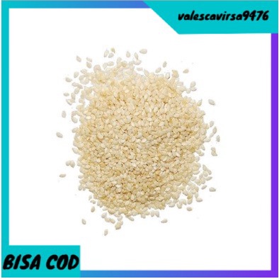 

⭐BISA COD⭐ White Sesame Seeds (biji wijen putih) 250gr