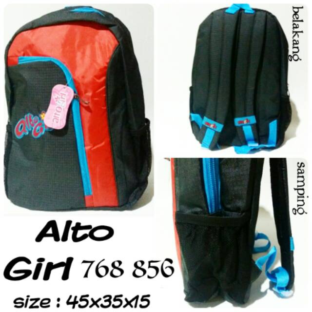 Tas ransel backapack alto girl 76885G tas punggung terbaru dan termurah