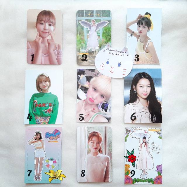 ⊹ READY ⊹ OH MY GIRL ㅡ official photocard