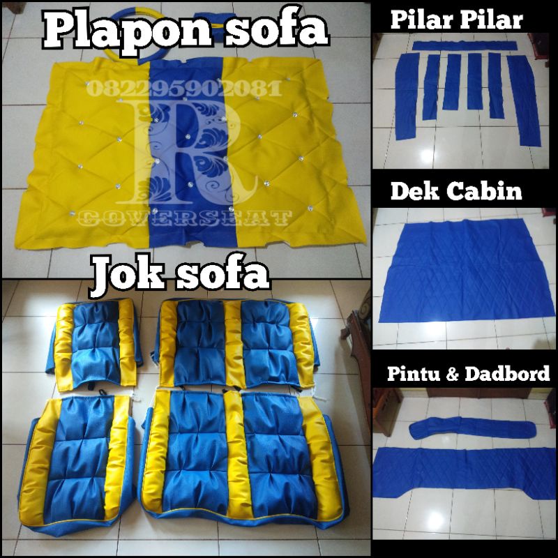 Fullset Variasi Interior Mobil Mitsubishi L300 Pickup Model Terbaru 2023 / Lapis jok sofa, plapon so