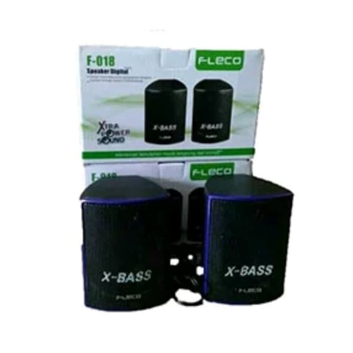 Speaker Aktif Fleco F-018/Speaker Mini Komputer/Speaker Laptop/Speaker Hp