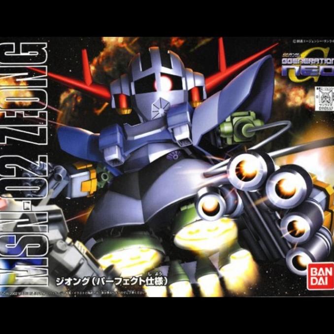 Bandai Sd G Generation Neo Perfect Zeong Gundam No Zaku Sazabi Sinanju