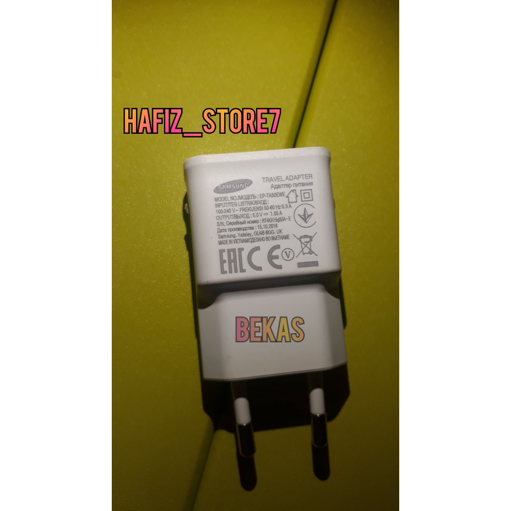 Adaptor charger samsung J7 J8 J6 J5 A10S A02 A03 A02S A03S A7(2018) A6 PLUS ORIGINAL COPOTAN HP