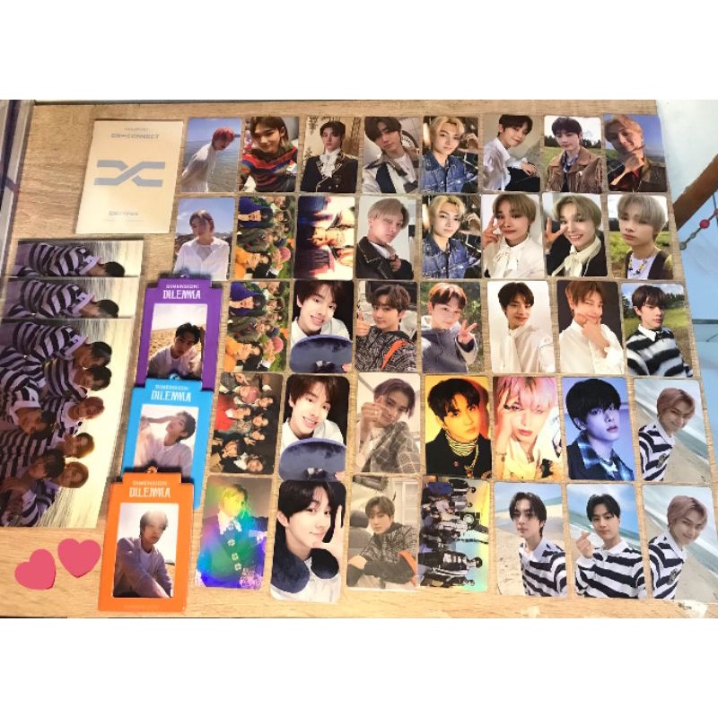 SALE READY OFFICIAL (PART 1) Enhypen pob wv bdo PC Bdc bdo dd hype down photocard Border day one sun