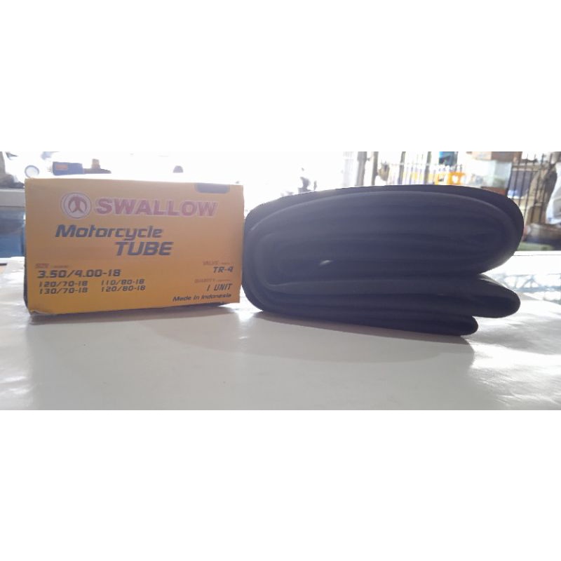 Ban Dalam Motor Pelek 18 Merk Swallow ukuran 350/400-18 ( 110/80-18 120/70-18 120/80-18 130/70-18)