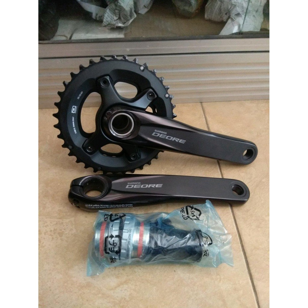 FADA -  CRANK SHIMANO DEORE M6000 DOUBLE    CRANK SHIMANO DEORE DOBEL