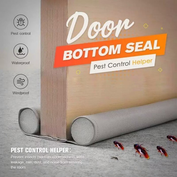 door bottom seal pest control helper - pelindung pintu