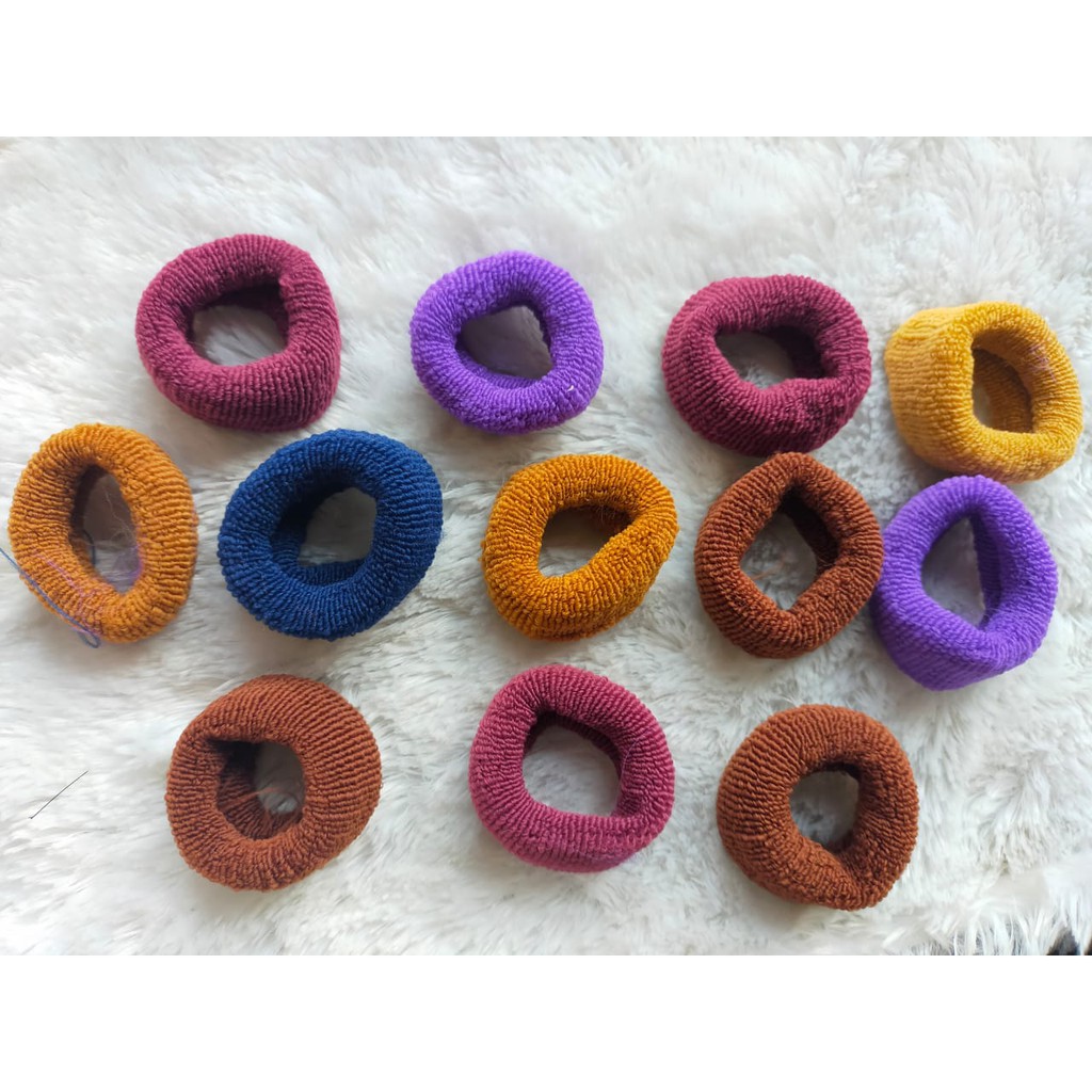 IKAT RAMBUT DONAT WARNA PER PACK ISI 30 PCS