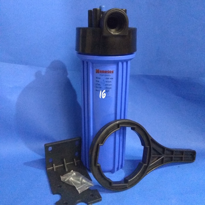 Housing filter nanotec blue 10''inch