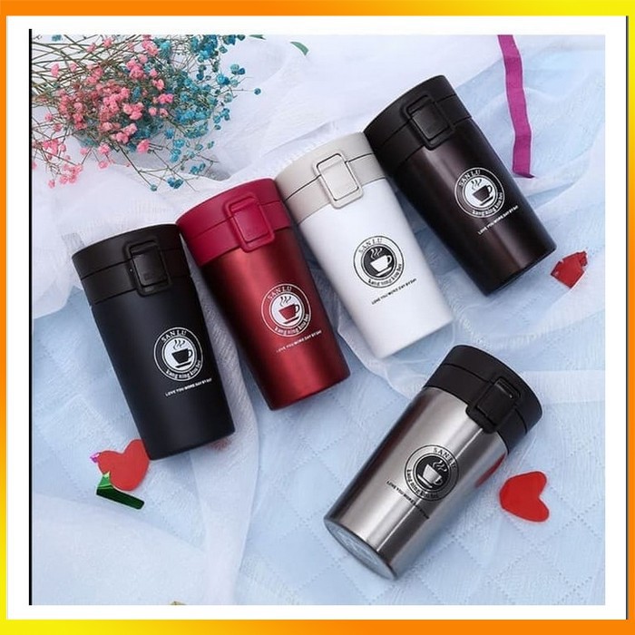 MS - TERMOS KOPI / TRAVEL MUG TAHAN AIR PANAS & DINGIN