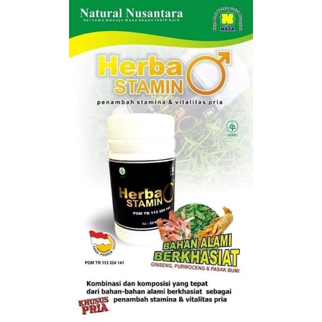 HERBASTAMIN NASA obat kuat pria penambah stamina pria kuat pria nasa