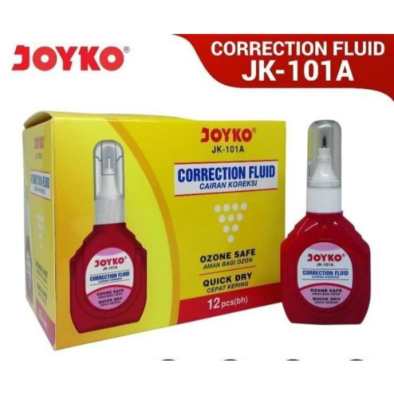 

Tip ex JOYKO JK-101A 12/pack Ujung kepala besi