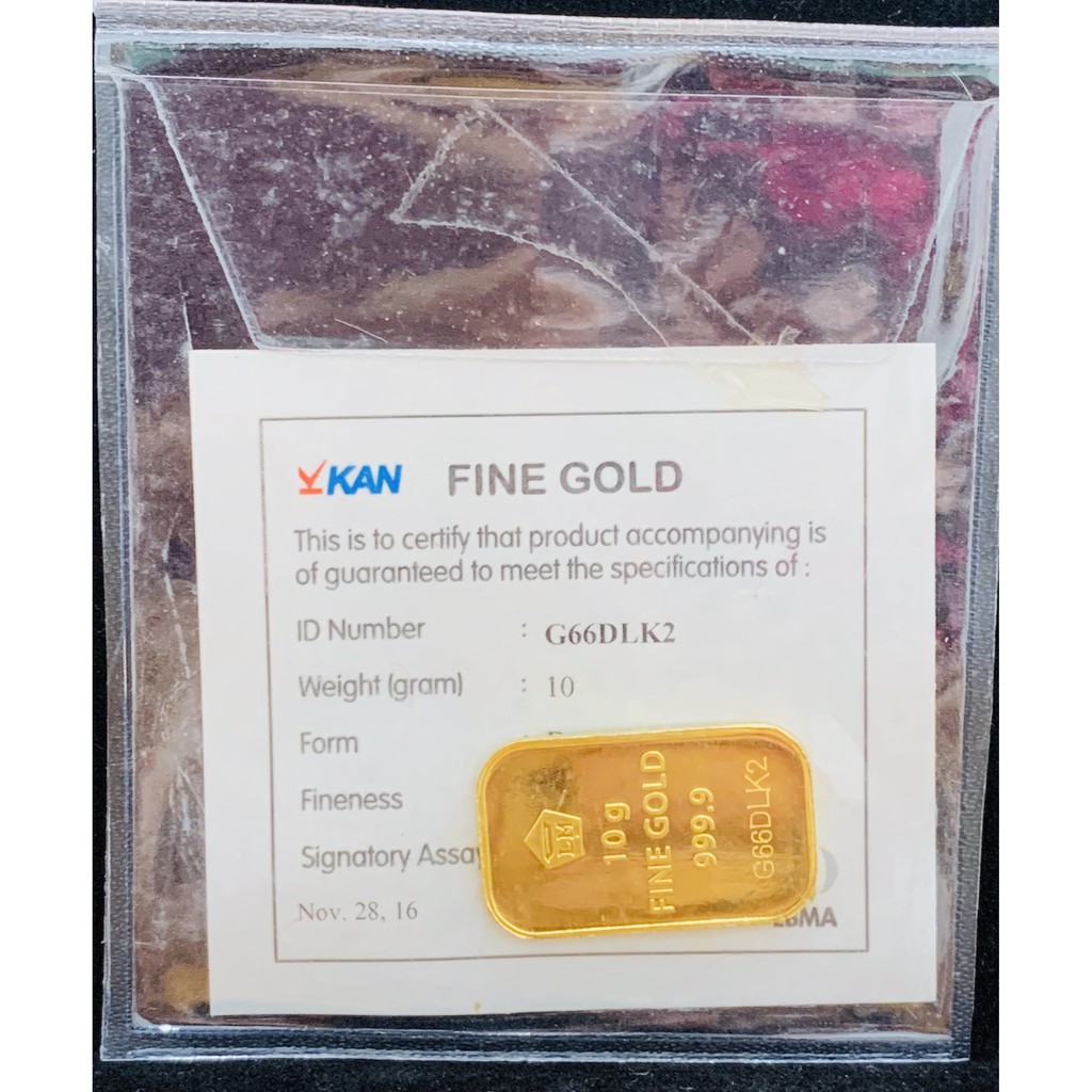 Antam GOLD BAR 10 gr Logam mulia emas antam bersertifikat resmi termurah medan