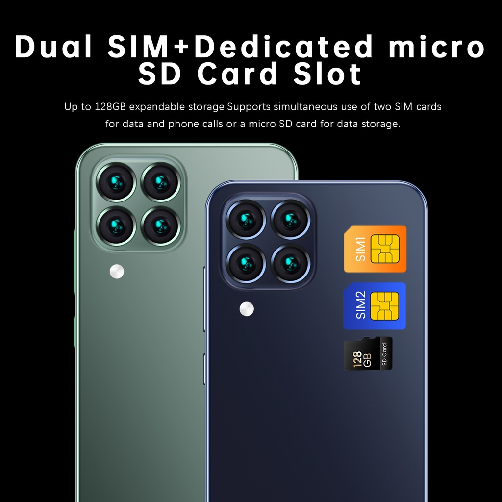 【Ponsel Baru】  smart 6 HD  5G Jaminan Kualitas RAM 12GB ROM 512GB Dual Card SIM