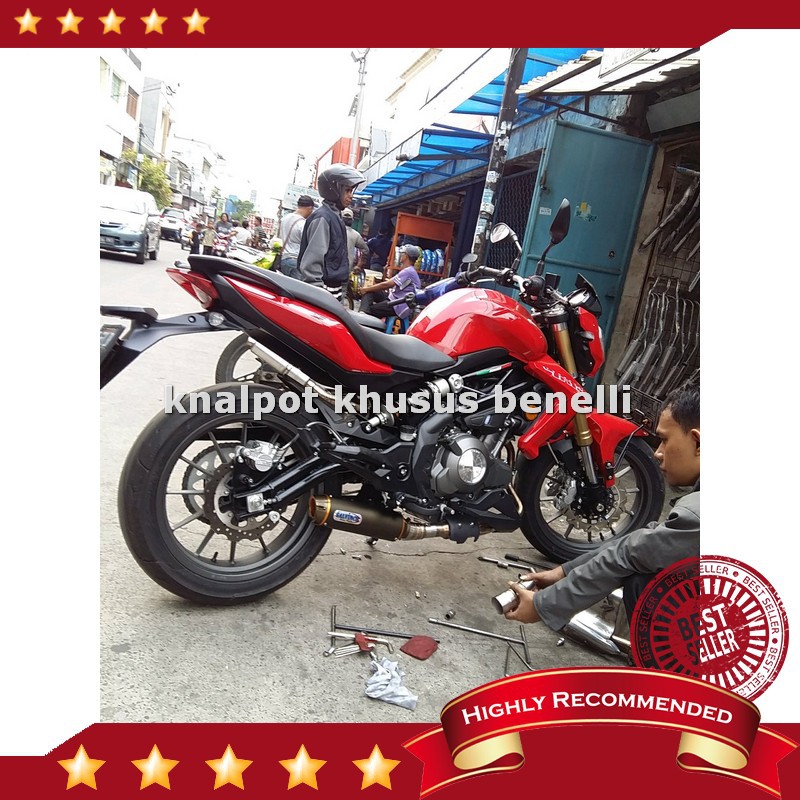 Diskon knalpot racing benelli 250