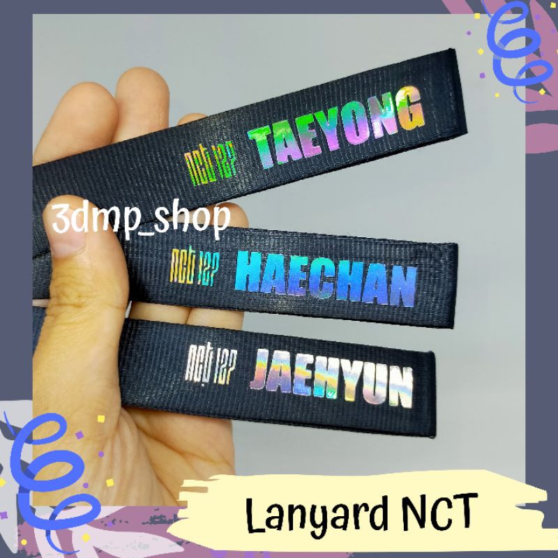 Lanyard NCT127 Jaehyun Taeyong Jungwoo Johnny Winwin Yuta Haechan Kpop