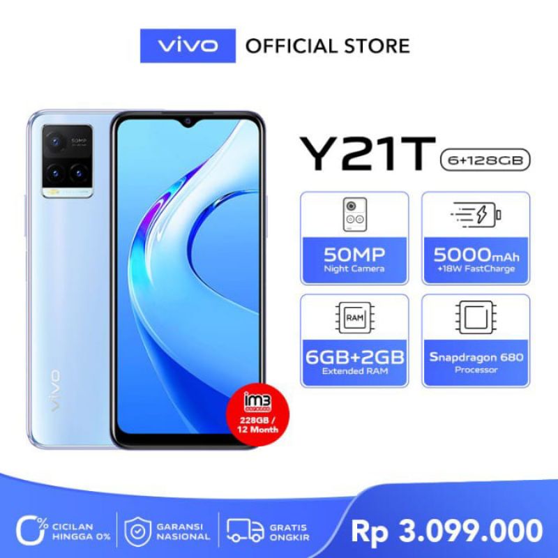 Vivo Y21T (6+2/128)