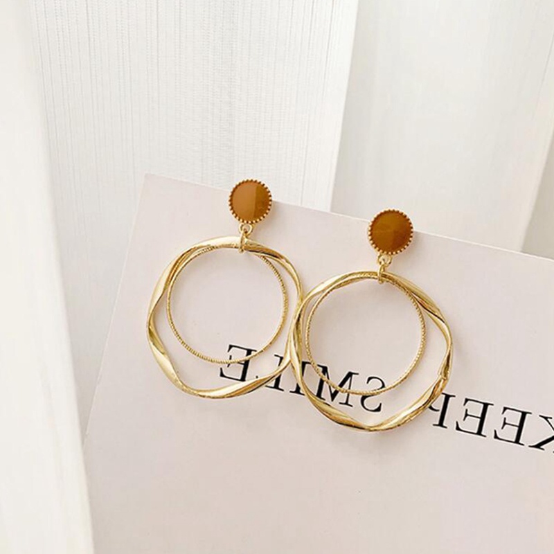 Anting Gantung Panjang Tusuk Gaya Vintage Korea Aksen Mutiara Imitasi Untuk Perhiasan Wanita