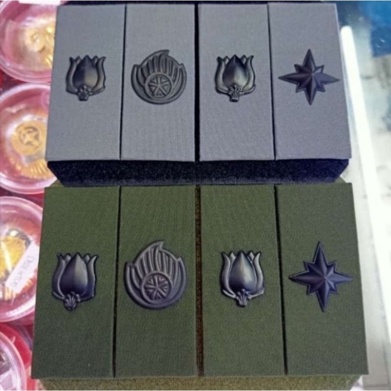 PANGKAT KERAH BAJU PDL MAYOR + KORP LOGAM ( COSTUM ) - PANGKAT MAYOR PDL