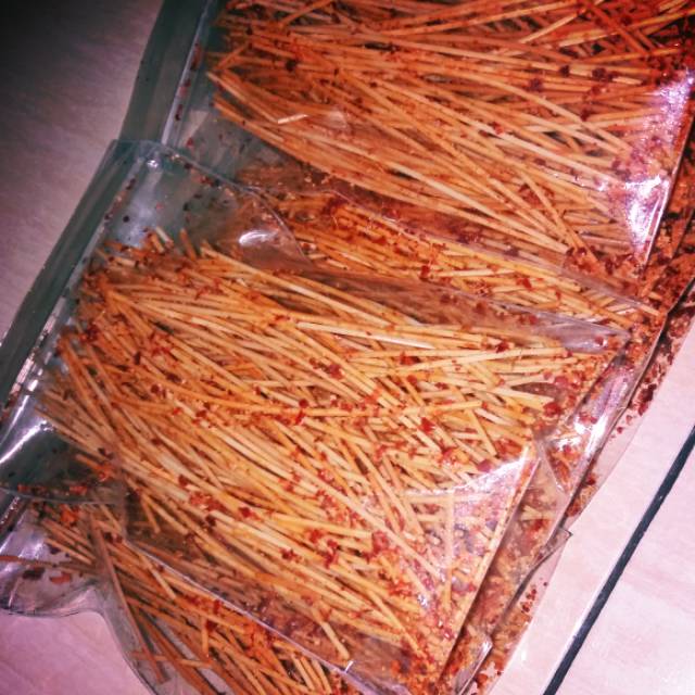 

Mie lidi pedas gurih
