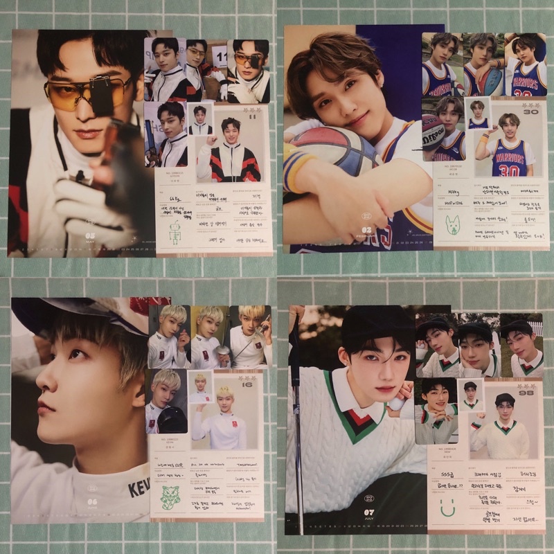 [READY STOCK] Season Greeting SG 22 The Boyz Tbz Jacob Juyeon Kevin New