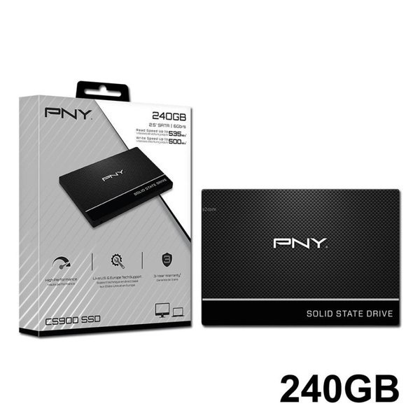 PNY SSD SATA 240 GB CS900 NEW