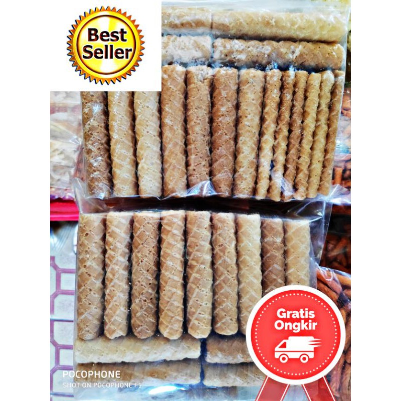 

KUE /KUE SEMPRONG PISANG/ MAKANAN/ CEMILAN/JAJANAN /MAKANAN RINGAN/ KUE KERING /KUE SEMPRONG MURAH