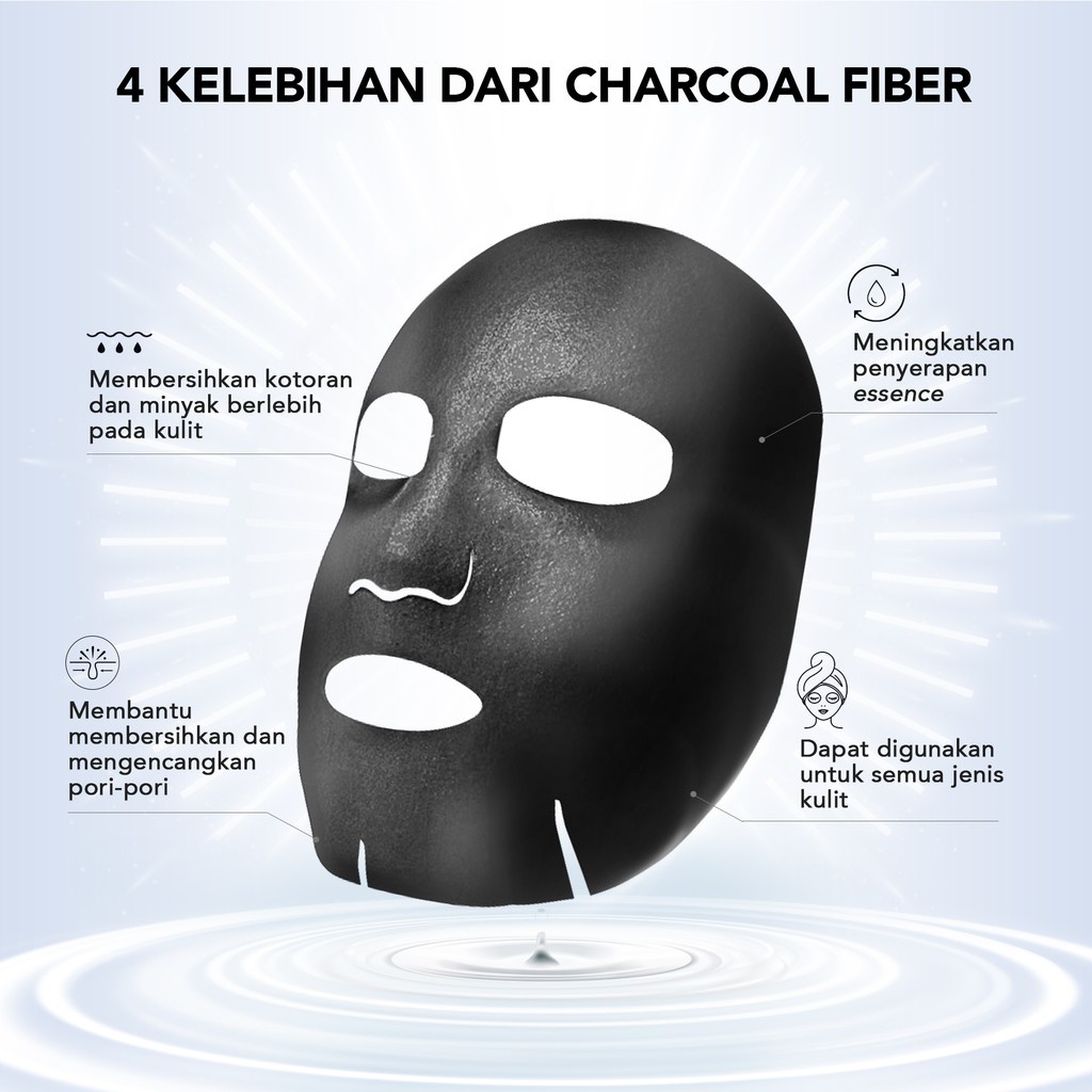 YOU Purifying Bubble Sheet Mask Bubble Detox| Masker Wajah | Moisturizer &amp; Oil Control