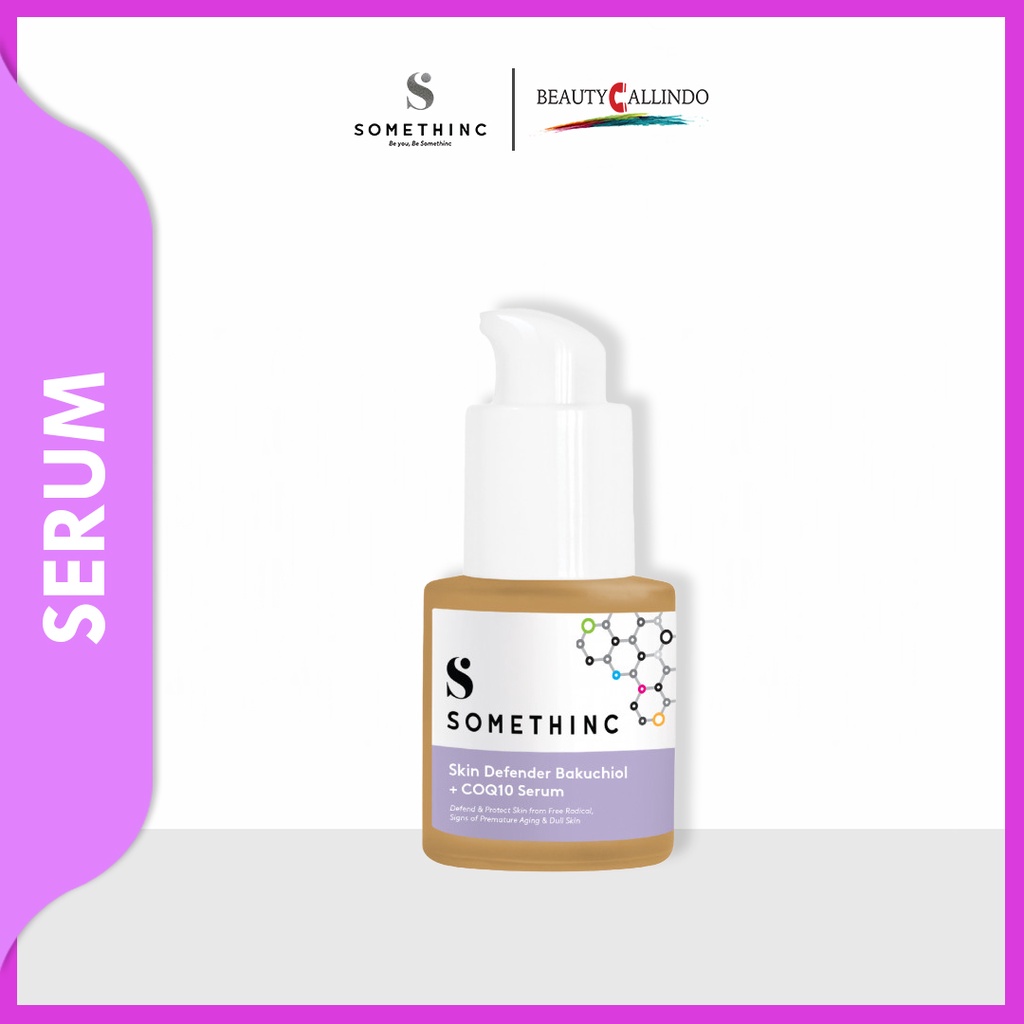 SOMETHINC Skin Solver Serum Skin Defender Bakuchiol + COQ10