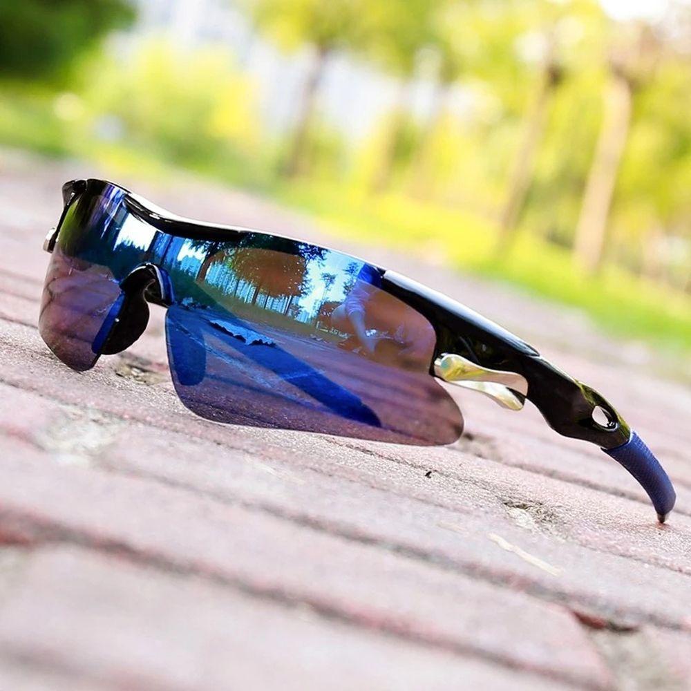 AUGUSTINA Bersepeda Kacamata UV400 Pria Wanita Vision Care Sepeda Peralatan Berkendara Olahraga Kacamata Gunung Sepeda Riding Protection Eyewear